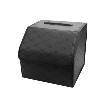 Car storage box storage bag | Other Automotive Interior Supplies - small-size-solid-black-storage-box