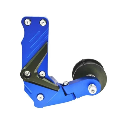 Chain Adjuster Motorcycle Modification Parts Cnc Aluminum Alloy Chain Adjuster Chain Tensioner Automatic Adjustment (Motosiklet ləvazimatları və aksesuarları) - blue