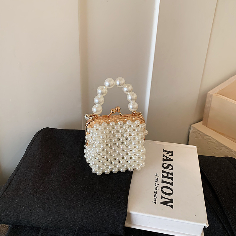 Sweet Pearl Princess bolso de mano compacto mini bolso de cambio para niños y niñas 2026 bolso de comercio exterior transfronterizo para niños