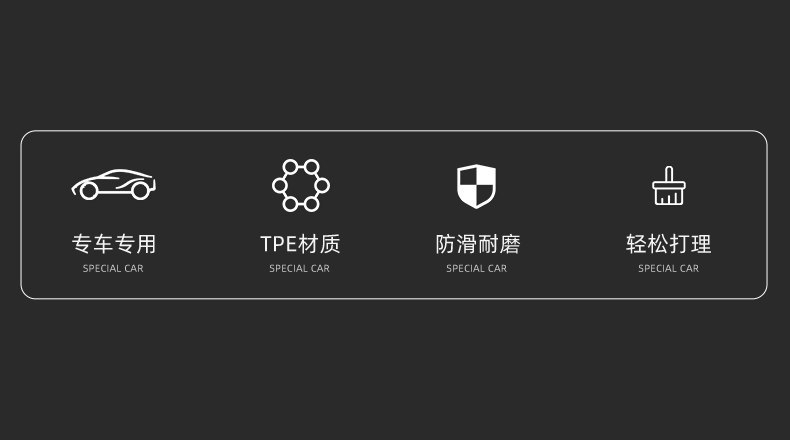 2026 Model Feifan R7 Dedicated Tpe Trunk Mat Car Interior Modification Accessories 26 Rear Drive Screen Protector