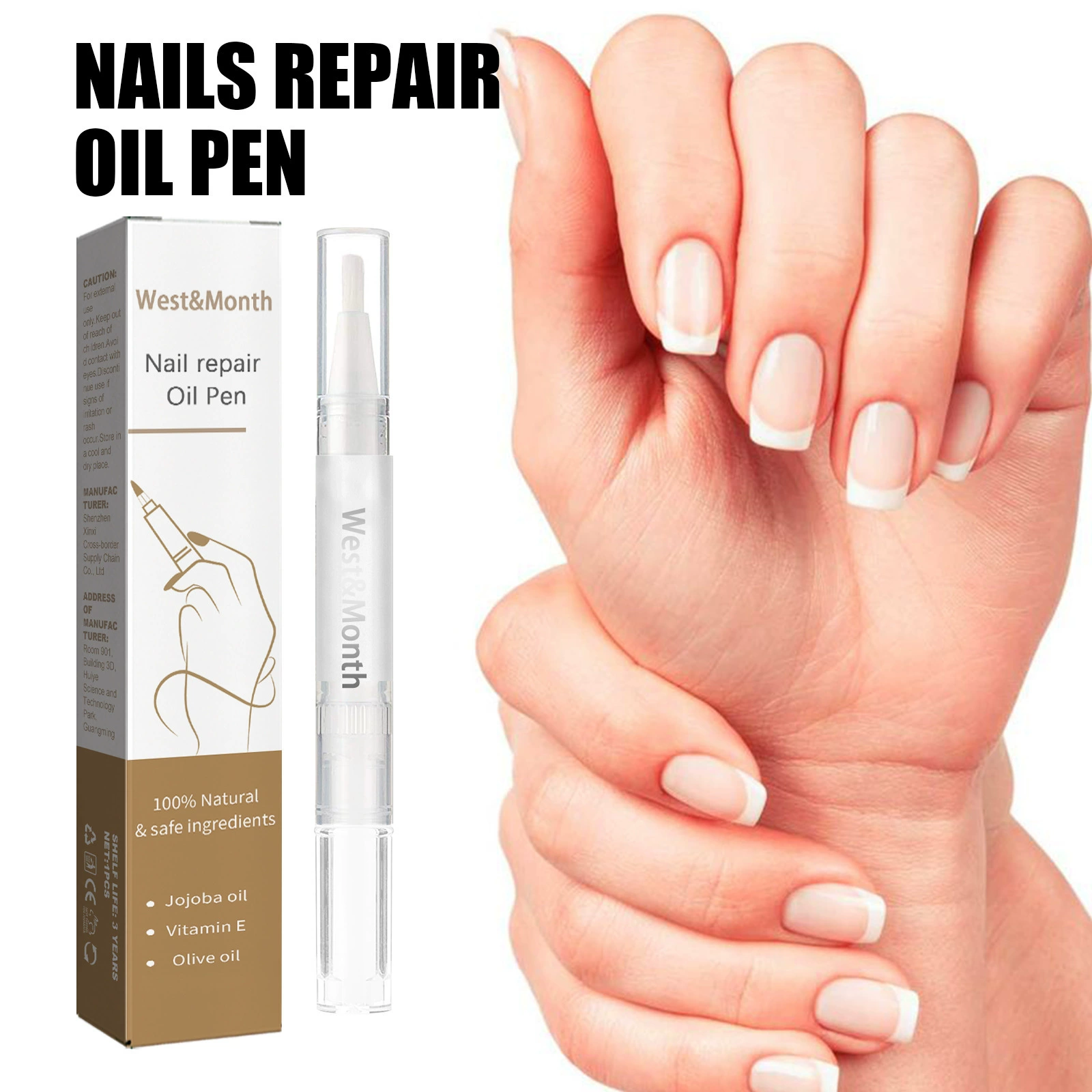 West & Month жидкость для ухода за ногтями Чистка ногтей для рук и ног