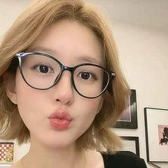 韩版茶色复古猫眼黑框眼镜女素颜显瘦大框平光镜近视镜可配度数