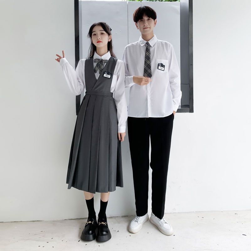 Graduation class uniform summer suit high school student school uniform British college style school uniform junior high school sports class uniform