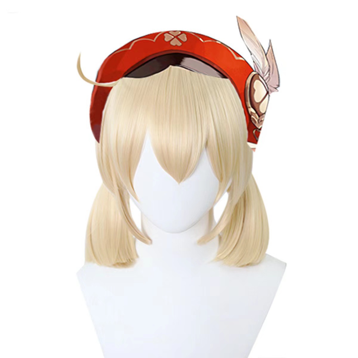 Cosplay animado wigs original Dios Kori pelucas escapar sol doble estilo de cola de caballo cubierta de fibra química image 3