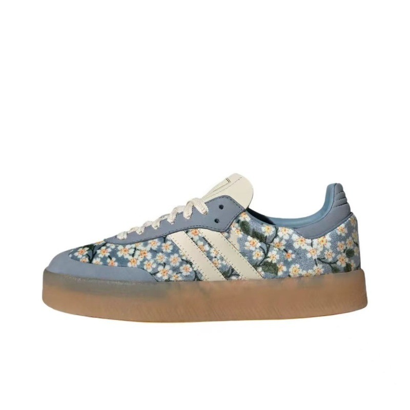 adidas Sambae W Liberty London Blue Floral JQ6046