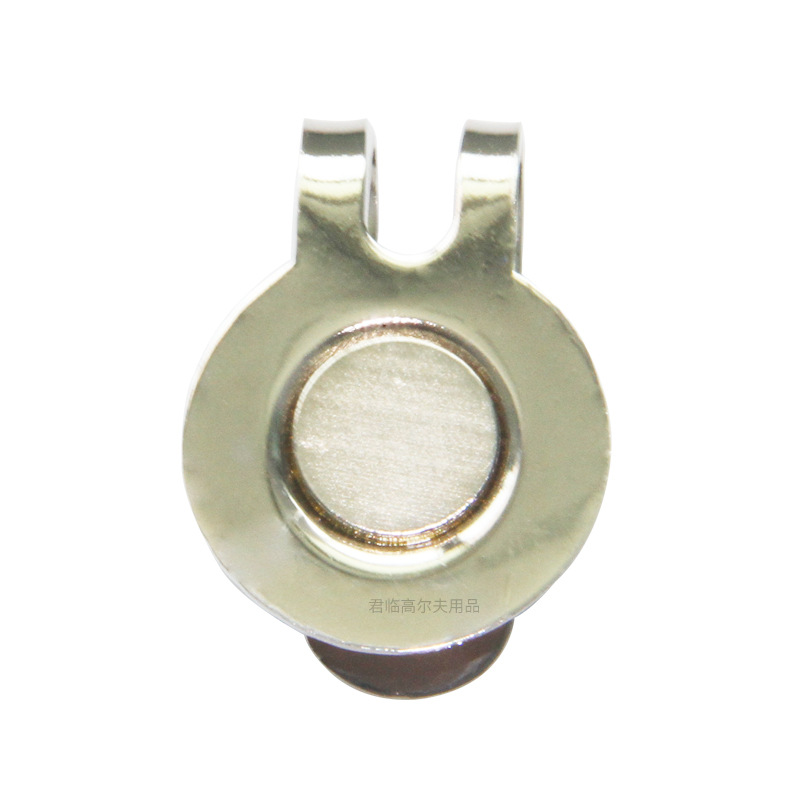 新ゴルフ磁気キャップ付き取り外し可能なボールマーク2種類のオプションゴルフアクセサリ用品の金属材質