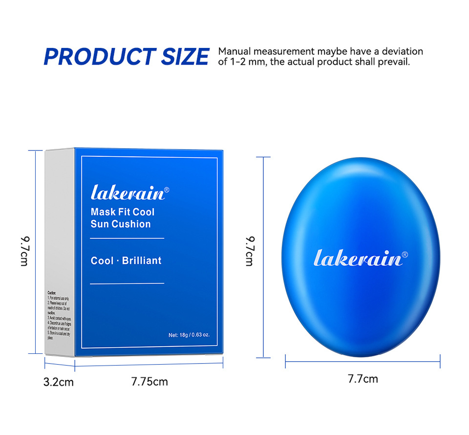 lakerain Blue Cushion Foundation Semi-matte Cushion Foundation Liquid undefined