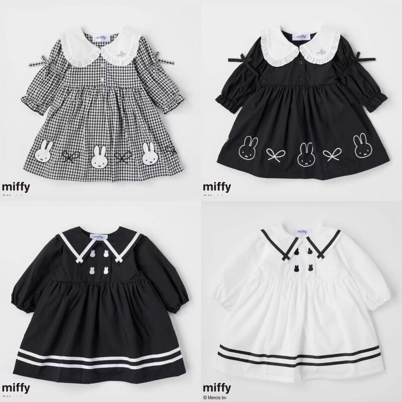 2025 Autumn Girls Plaid Lace Doll Collar Dress Skirt Fashionable Baby Girl Shirt Dress Children