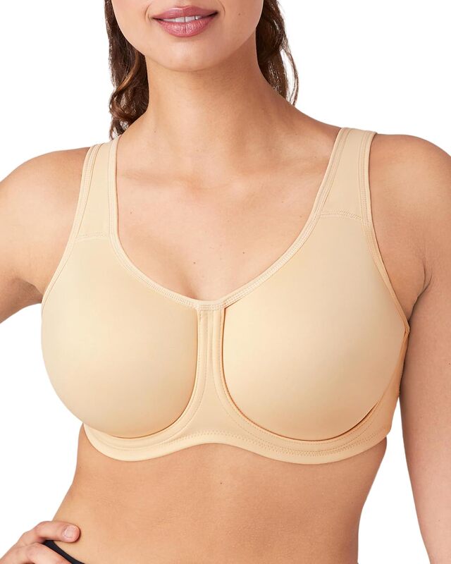 Wacoal Women's Simone Sports Unlined Full Coverage Underwire Sports Bra, 855170