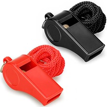 M 10051 ABS Colorful Plastic Whistle ��ɫ���Ͽ��� �羳���l