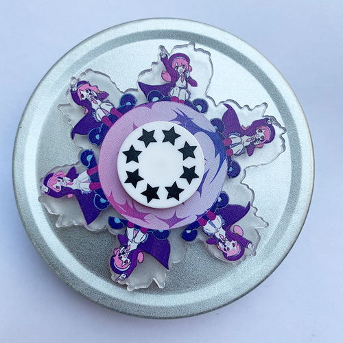 Dynamic finger spinner animation shooting special effects cartoon fingers running finger spinner wholesale street stall