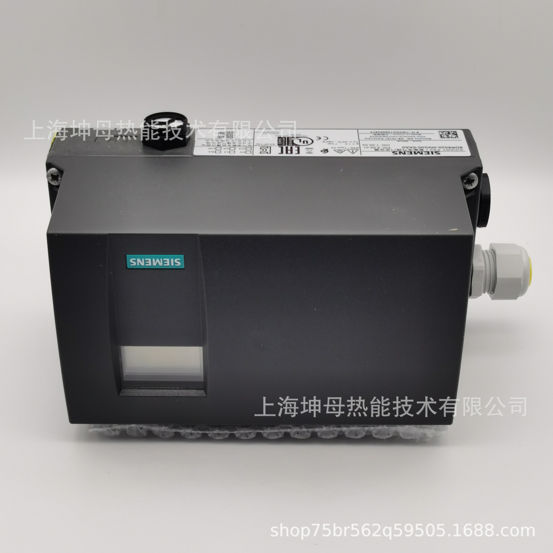 西门子智能阀门定位器6DR5010-0EN00-0AA0