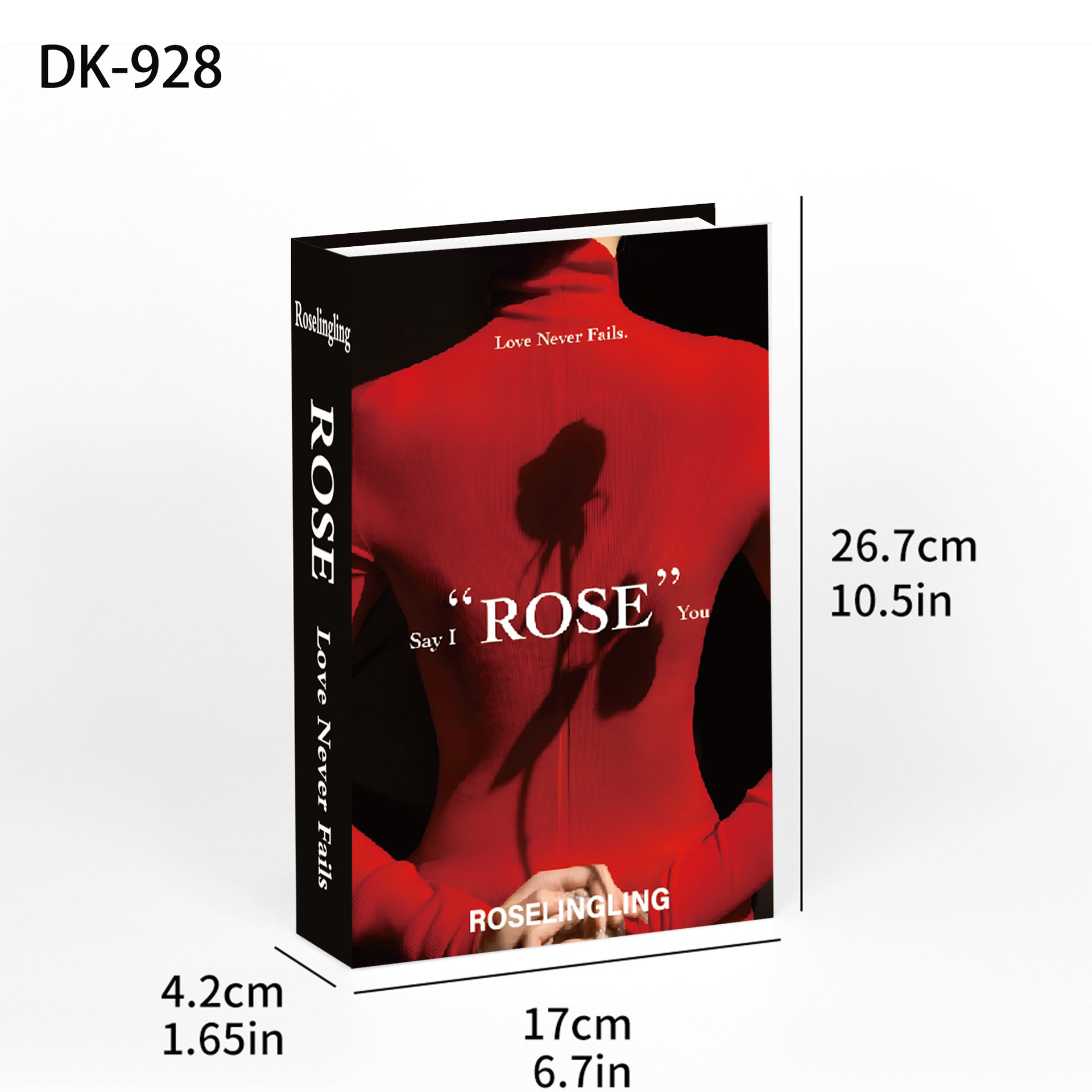 Libros falsos plegables estilo nórdico/INS, props de fotografía, decoración suave, muestra de fábrica