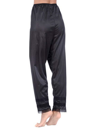 2022 New Amazon Women's Pajama Pants Long Pants Spring Summer Autumn Winter Ice Silk Air Conditioning Pants Satin Large Size Home Wear