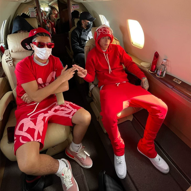 SynaWord американский свободный свитер толстовка толстовка свитер Y2K для мужчин и женщин