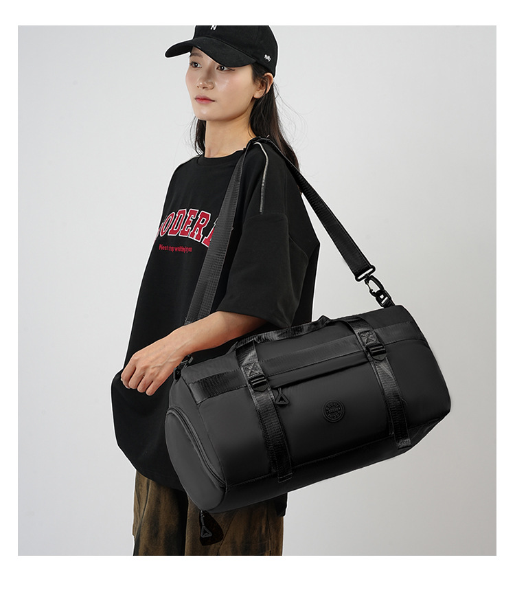 Großvolumige Reisetasche Damen Handtasche Fitnesstasche Herren Trocken-Nass-Trennung Sporttasche Reisetasche tragbar Kurztrip Geschäftsreise Tourismus