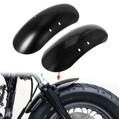 Motorcycle Accessories Cruise Prince Harley Modified Retro Front Short Fender Front Sand Cover Short Mud Tile Sand Plate
