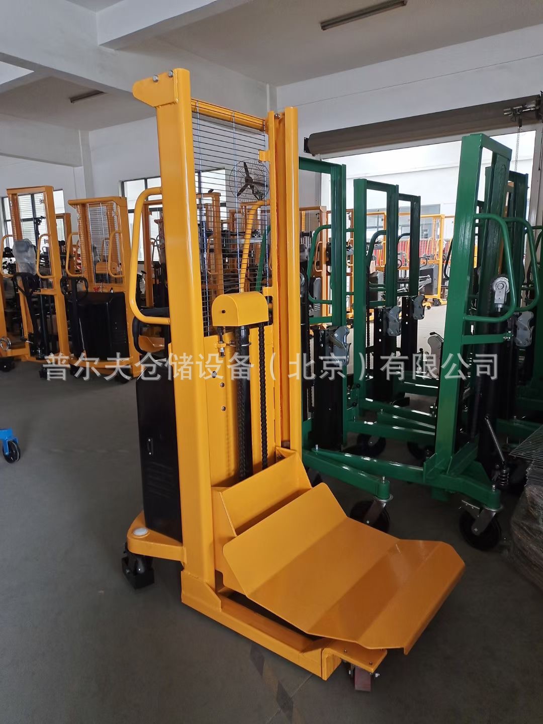 非标半电动卷膜搬运车卷筒工位车薄膜圆形物料纸卷堆高车厂家