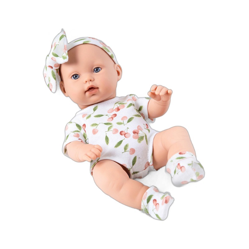 Comercio exterior nuevo estilo muñeca de vinilo de 12 pulgadas muñeca de bebé de goma suave juego de muñecas de juegos para niños al por mayor
