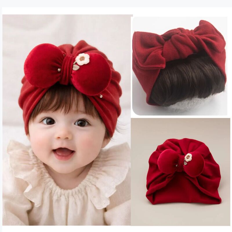 Baby Wig Headband for Boys and Girls, Versatile Bangs Hair Accessory for Birthday, Full Moon Celebration, and Photography
