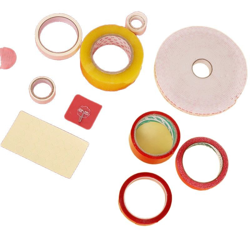 Adhesivo especial para la decoración de la casa de boda no daña la pared del diseño de cumpleaños de papel bonito adhesivos de doble cara sin marcas adhesivos nano adhesivos dispensadores