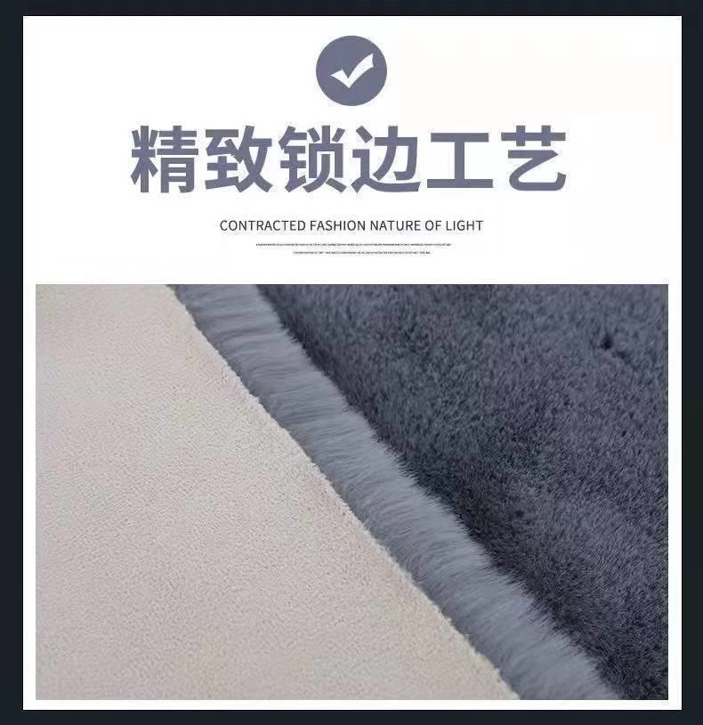 Log Washable and Wipeable Company Leisure Study Room Stain-Resistant Carpet Coffee Table Full-Cover Hotel No-Maintenance Carpet