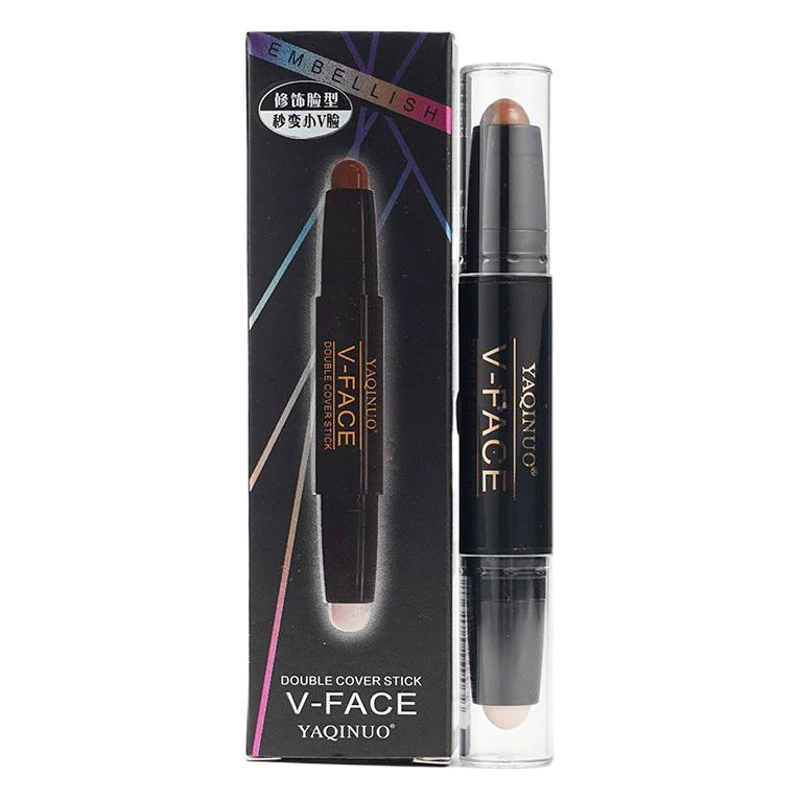 Acino Double Head Refining Stick Консилер Водонепроницаемый свет и тень Highlight Stick Sense Воздушная Подушка Осветляющая изоляция Натуральный голый макияж CC Stick