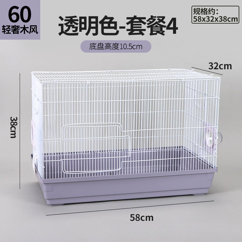 Хомяк клетка двойной 60 Большой фундамент клетка Золотой медведь Гнездо Плюс Размер хомяк клетка Вилла Four Seasons Общая коробка 10