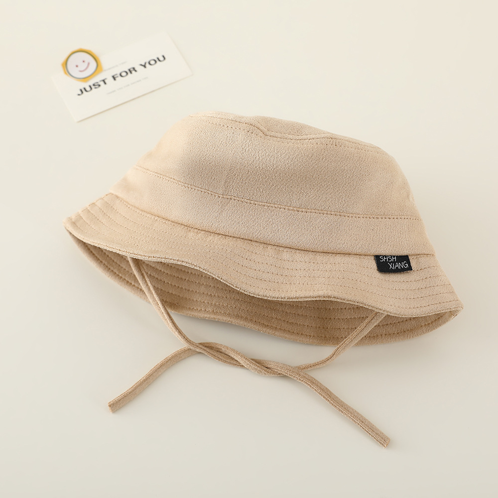 Sombrero japonés para niños, sombrero de pescador para bebés coreanos primavera y otoño delgado casual para niños y niñas versátil sombrero de bañera de sombra image 4
