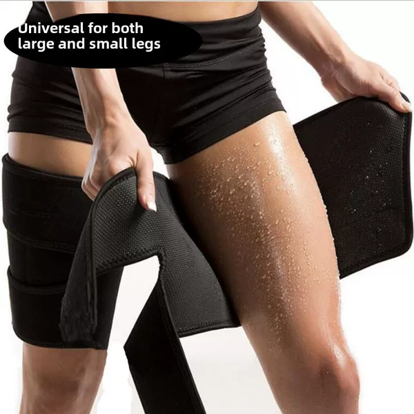 Cross-border Sports Sweat Leg-burning Leg-fat Thigh Sweat Leggings Leg-binding Running Fitness Leg-binding Belt Sweat-bursting