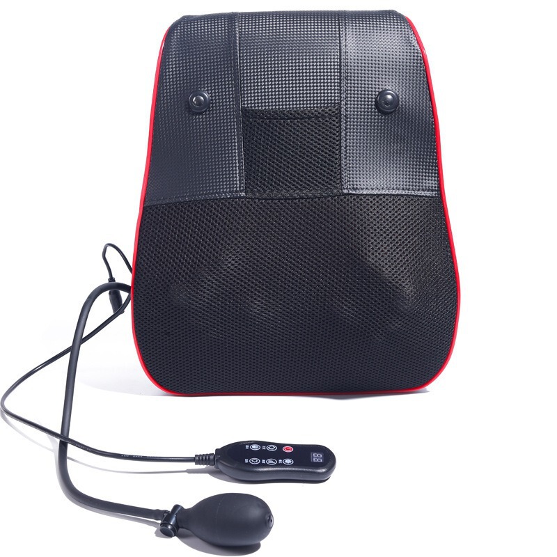 一件代発送 卸売 腰マッサージクッション 腰椎枕 背中脊椎 首肩マッサージ器 家庭用 車載用|undefined