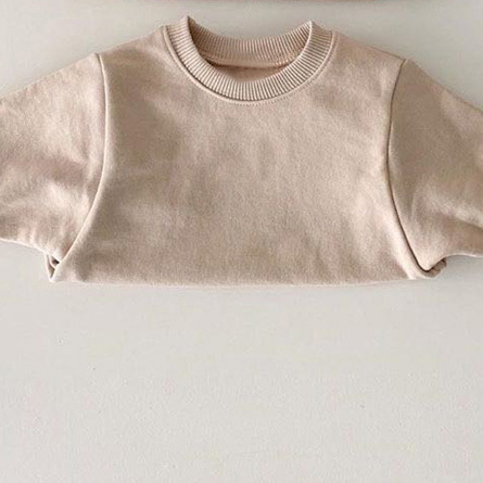 韓国版ins乳幼児用春服新型連体服男女赤ちゃんシンプルでゆったりとしたカジュアルな洋風の三角登り服