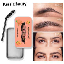 kissbeauty跨境热卖眉膏定型皂无色透明清爽持久自然眉毛定型