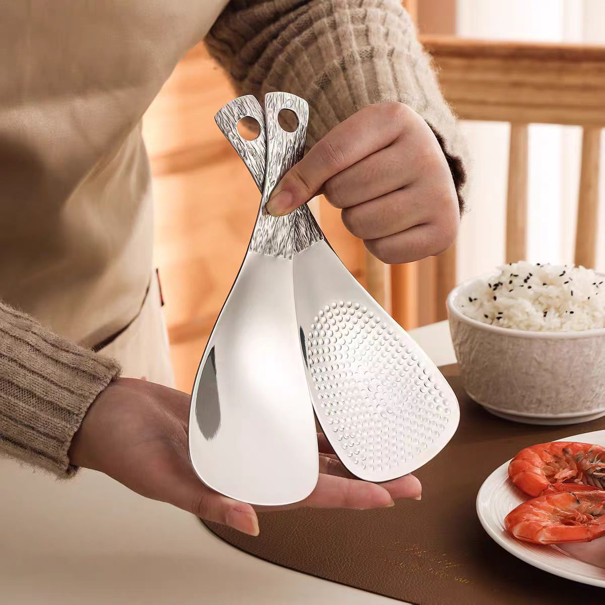 Stainless Steel 304 Stainless Steel Rice Paddle