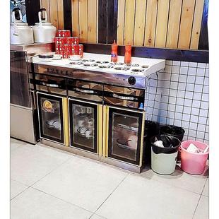 Commercial Multifunctional Self-Service Seasoning Table Horizontal Disinfection Bowl Counter-Type Meal Ingredient Table Spicy Hot Pot Seasoning Table