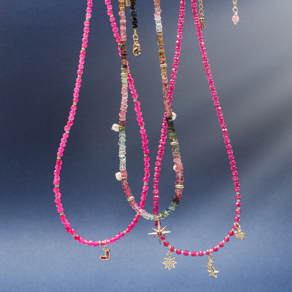 20g Weight Necklace Classification 1 Piece Quantity Travel Occasion Alloy, Agate Material Heart Shape Pattern Women's Gender Beaded Design Ethnic Style, Bohemian Style Ethnic Style Bohemian Heart Shape Alloy Agate Necklace In Bulk 无
