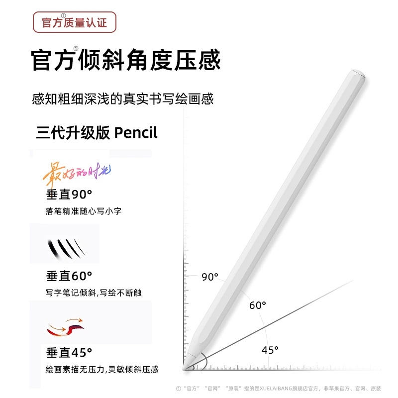 2025 новая ёмкостная ручка для iPad Apple Pencil 2-го поколения, совместимая с iPad 9/10-го поколения, стилус