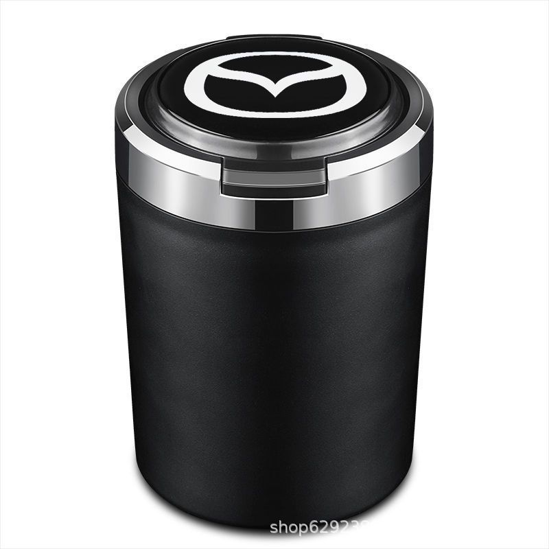 Car ashtray – Shangchuang LED Light - noble-black-mazda-metal-liner