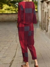 I 12721 Loose Fit Plaid Dress �����������ȹ ŷ���羳