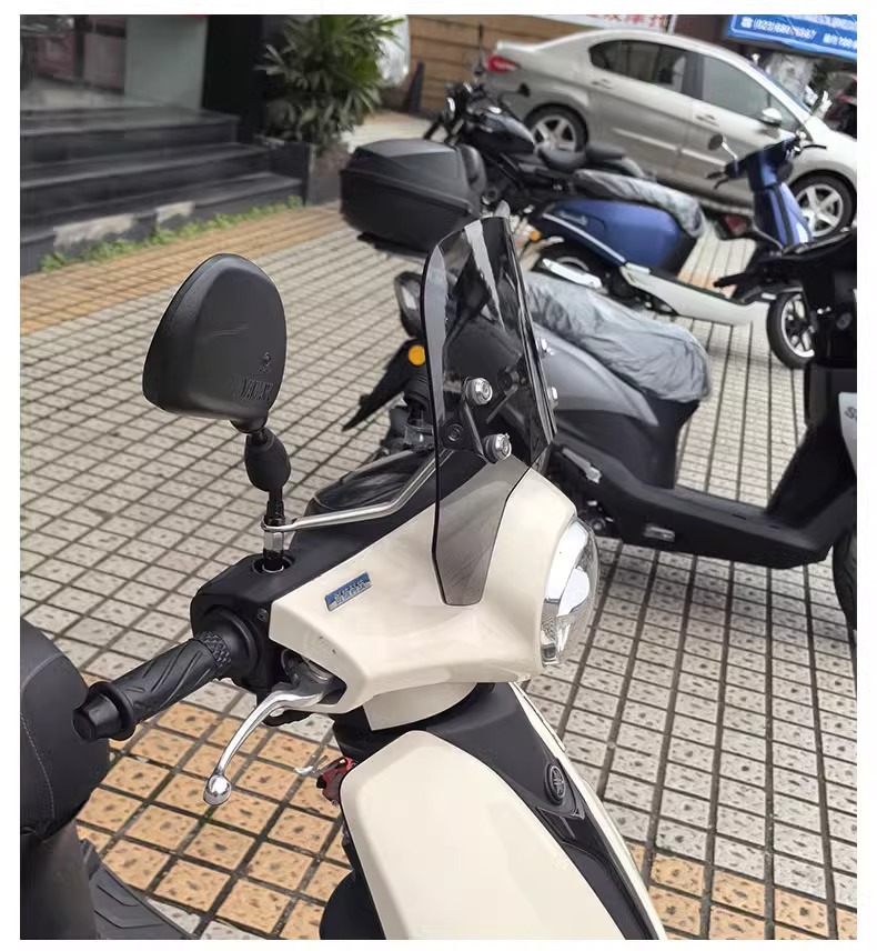 Suitable for 23/24 Yamaha Qiaoge I125Plus Windshield Modification Accessories Front Windshield Windshield