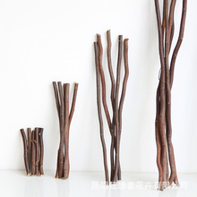 狂想者干花批发龙柳木棒侘寂风天然禅意民宿客厅插花干枝装饰材料