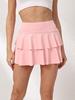 款Summer High Waisted Layered Skirt Safety for Yoga and|ms