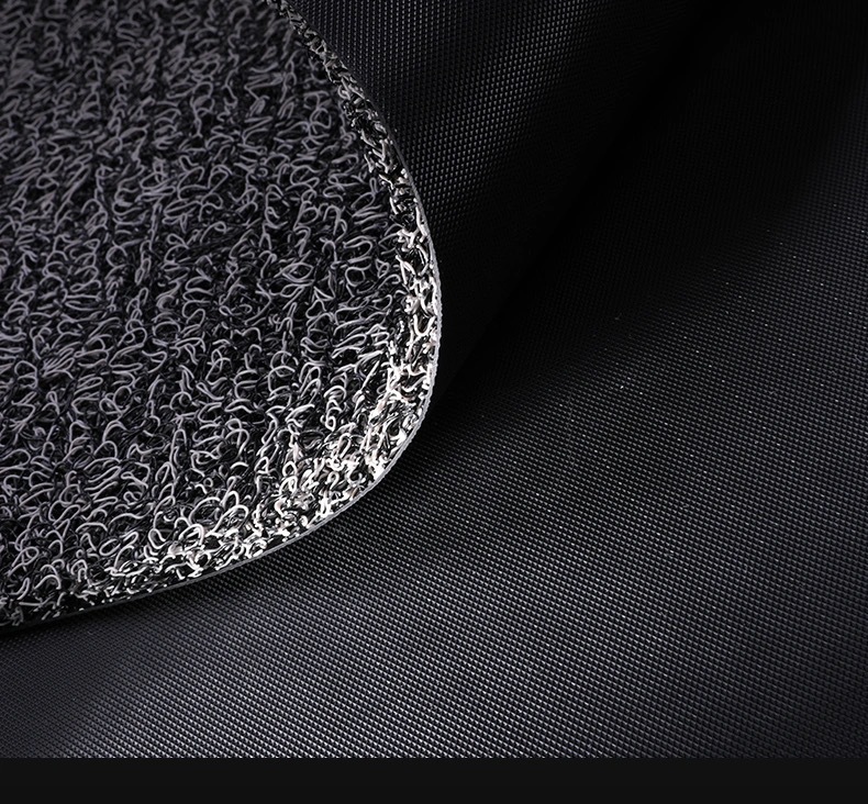 Car Silk Floor Mats Universal Easy to Clean Cuttable Single Piece