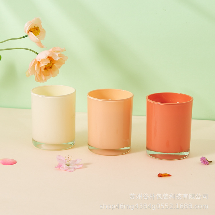 Glass candle