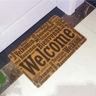 In stock Mooneyes coconut shell fiber home carpet American motorcycle retro