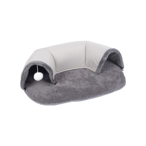 U-shaped cat tunnel cat bed cat channel rolling dragon removable and washable cat nest hide and seek four seasons villa pet supplies