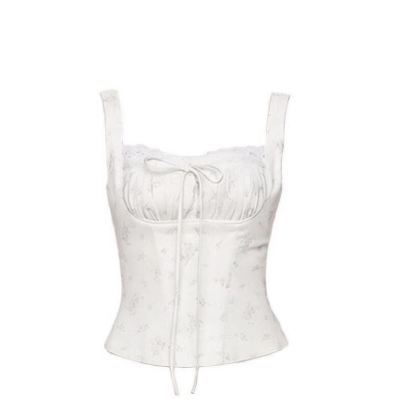Pure Desire Style Hot Girl Camisole Vest for Women, New Summer Slim Fit Casual Fashion Versatile Sexy Outerwear Top for Women