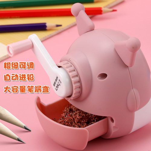 Cartoon Colormi pencil sharpener automatic lead feeder children's pencil sharpener manual pencil sharpener wholesale
