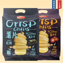 滨舟超薄薯片马铃薯饼干薄脆苏打小零食早餐小吃韩式小同款休闲