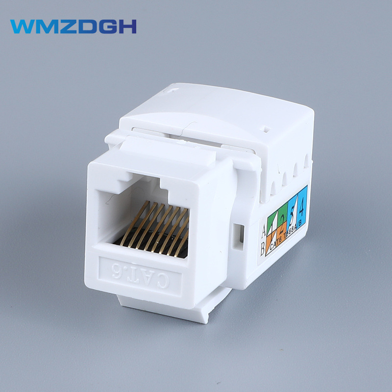 供应网络模块 6类电脑插座 飞鸟非屏蔽网络模块 六类信息模块